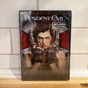 Resident Evil: the Complete Collection (DVD) 6 Movie Set NEW Sealed
